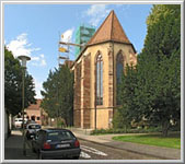 Kath. Pfarrkirche Hl.Kreuz (Augustinerkirche) Landau i.d.Pfalz Aussenansicht